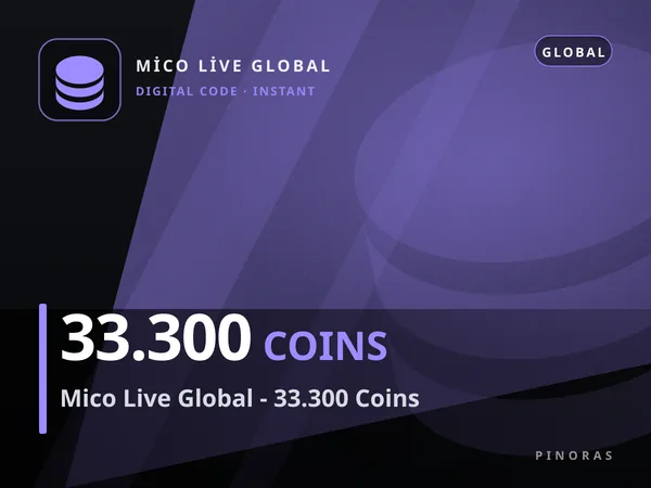 Mico Live Global - 33.300 Coins