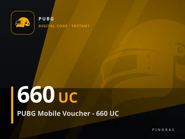 PUBG Mobile Voucher - 660 UC