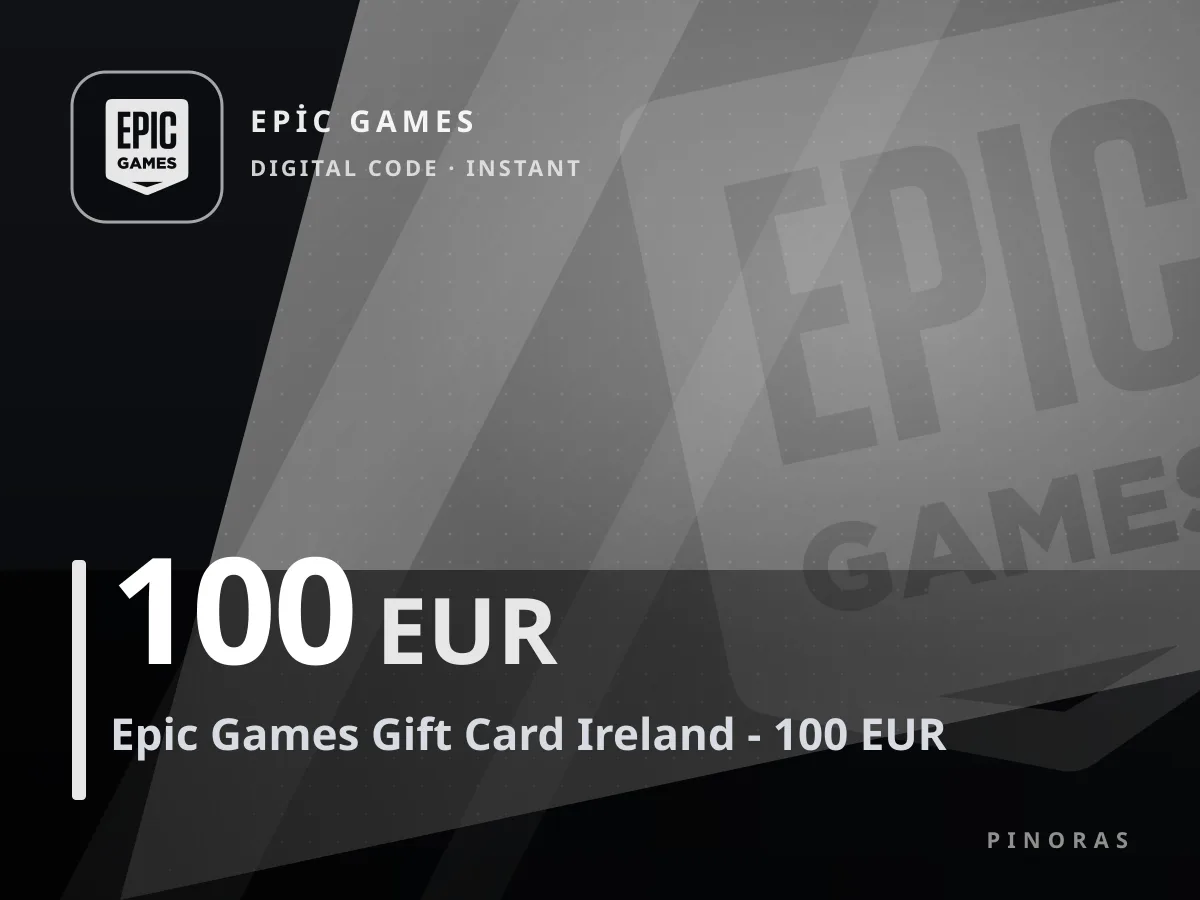 Epic Games Gift Card Ireland - 100 EUR — Pinoras