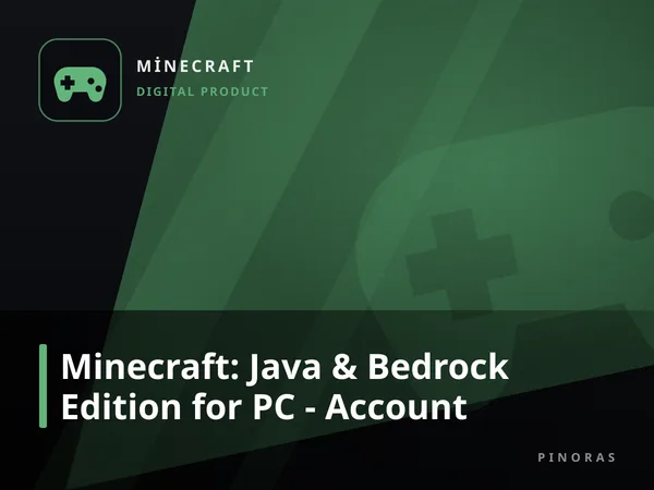 Minecraft: Java & Bedrock Edition for PC - Account