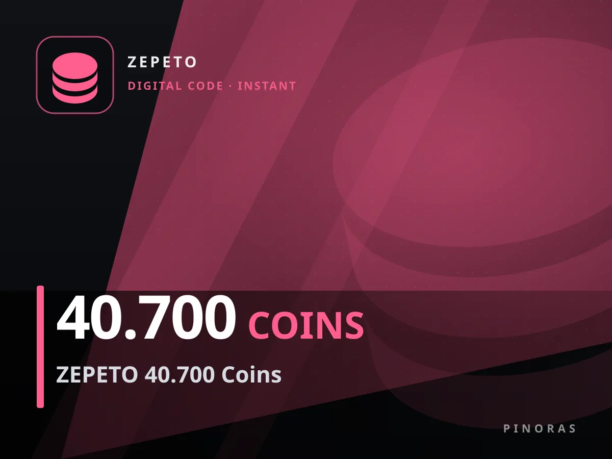 ZEPETO 40.700 Coins — Pinoras