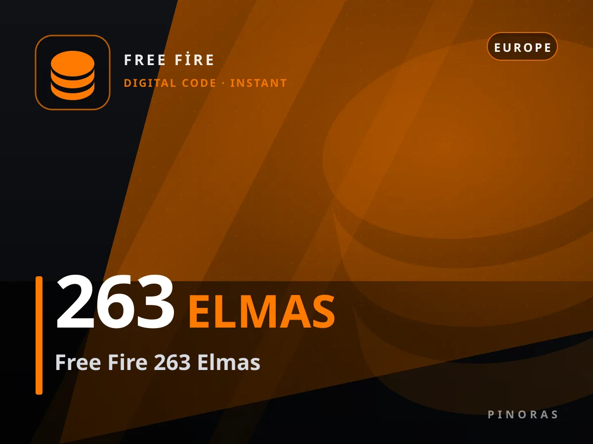 Free Fire 263 Elmas — Pinoras