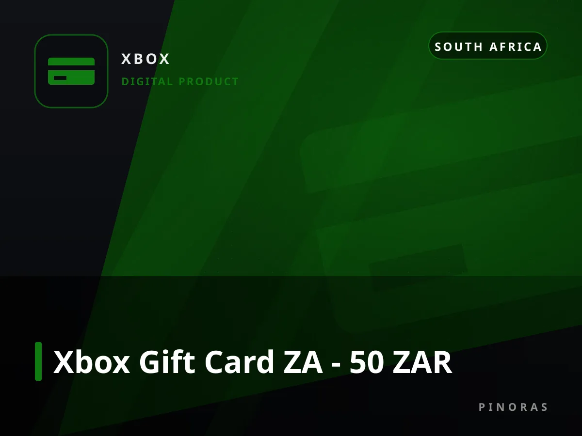 Xbox Gift Card ZA - 50 ZAR — Pinoras