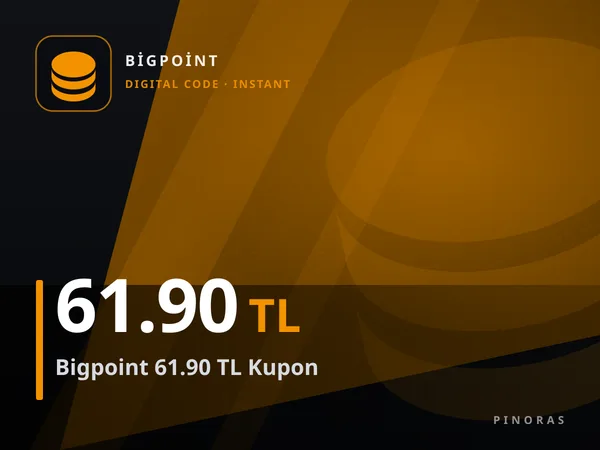 Bigpoint 61.90 TL Kupon