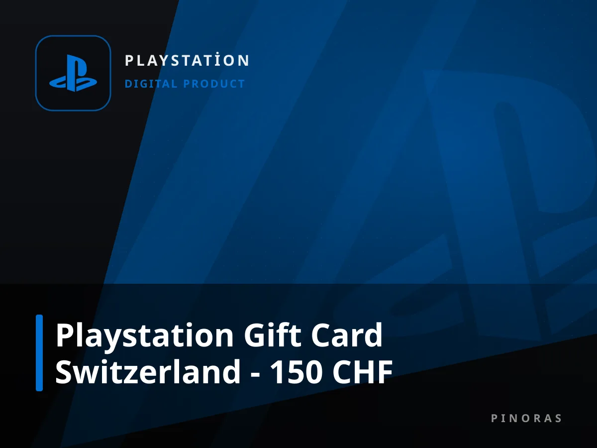 Playstation Gift Card Switzerland - 150 CHF — Pinoras