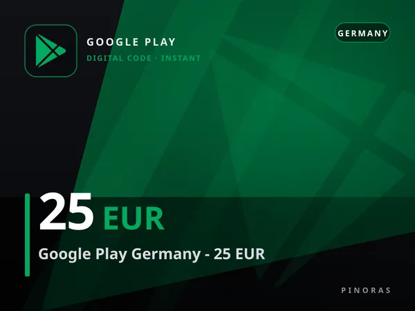 Google Play Germany - 25 EUR