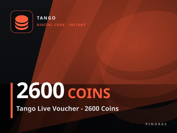Tango Live Voucher - 2600 Coins