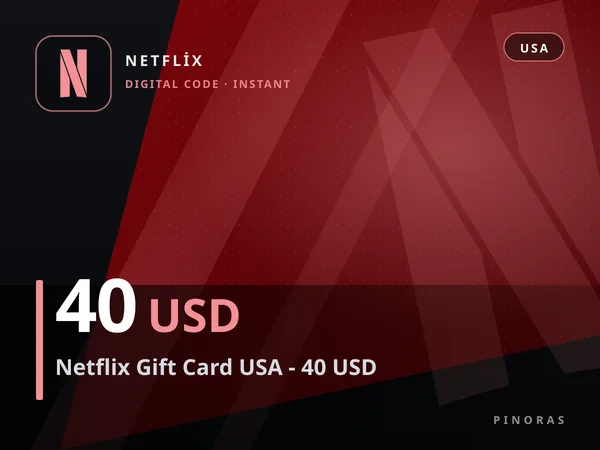 Netflix Gift Card USA - 40 USD