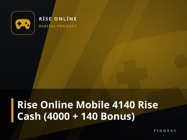 Rise Online Mobile 4140 Rise Cash (4000 + 140 Bonus)