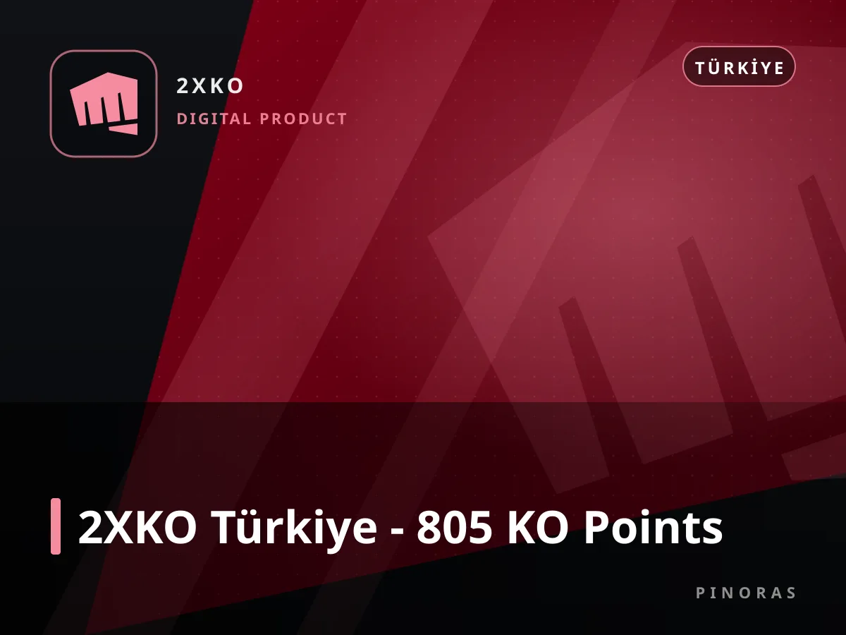 2XKO Türkiye - 805 KO Points — Pinoras