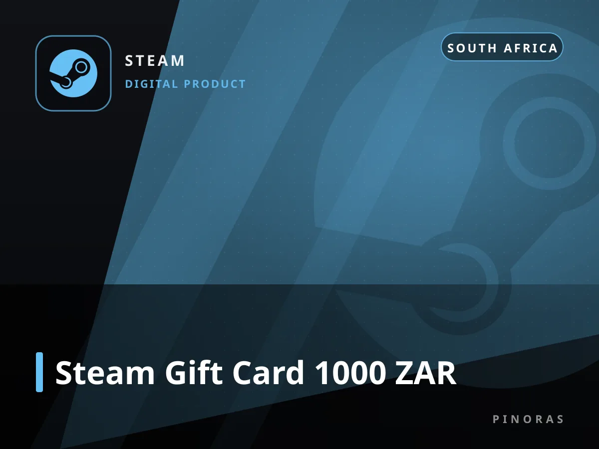 Steam Gift Card 1000 ZAR — Pinoras