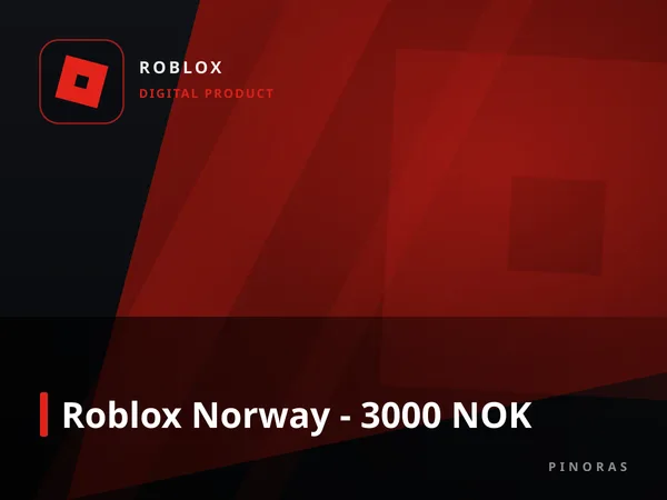 Roblox Norway - 3000 NOK
