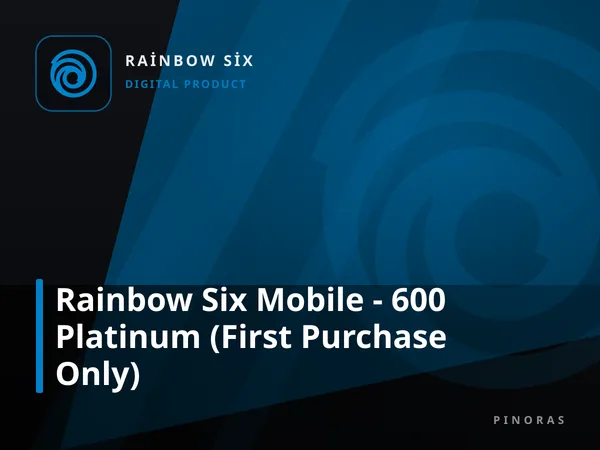 Rainbow Six Mobile - 600 Platinum (First Purchase Only)