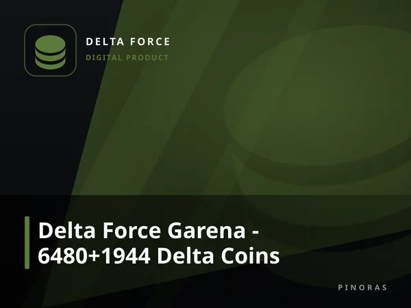 Delta Force Garena - 6480+1944 Delta Coins