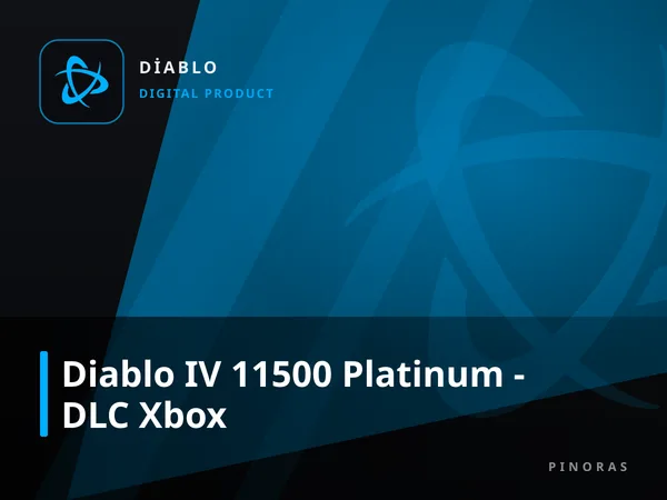 Diablo IV 11500 Platinum - DLC Xbox