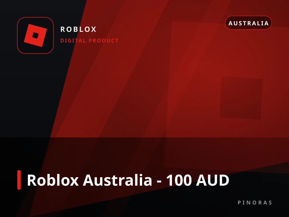 Roblox Australia - 100 AUD — Pinoras