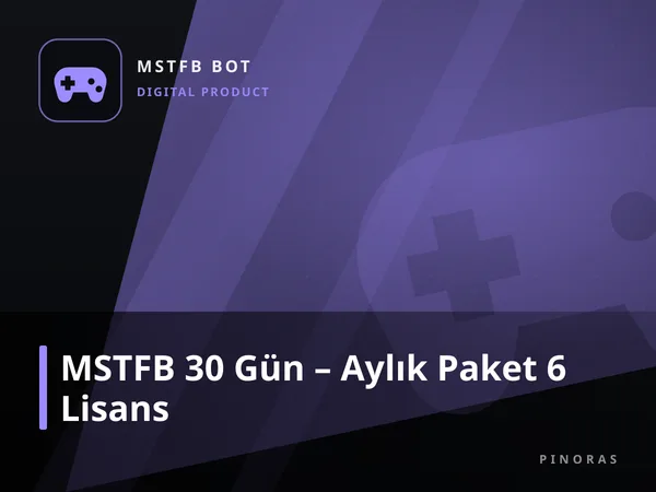 MSTFB 30 Gün – Aylık Paket 6 Lisans