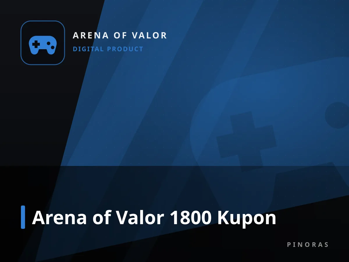 Arena of Valor 1800 Kupon — Pinoras