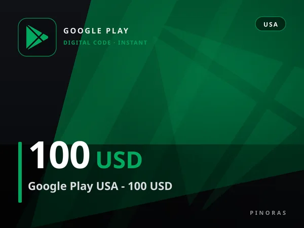 Google Play USA - 100 USD