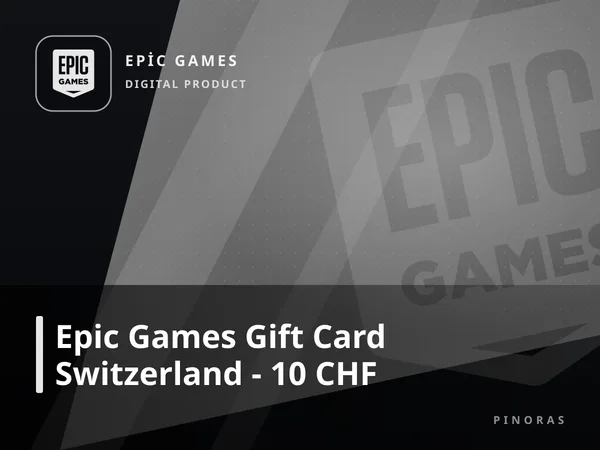 Epic Games Gift Card Switzerland - 10 CHF