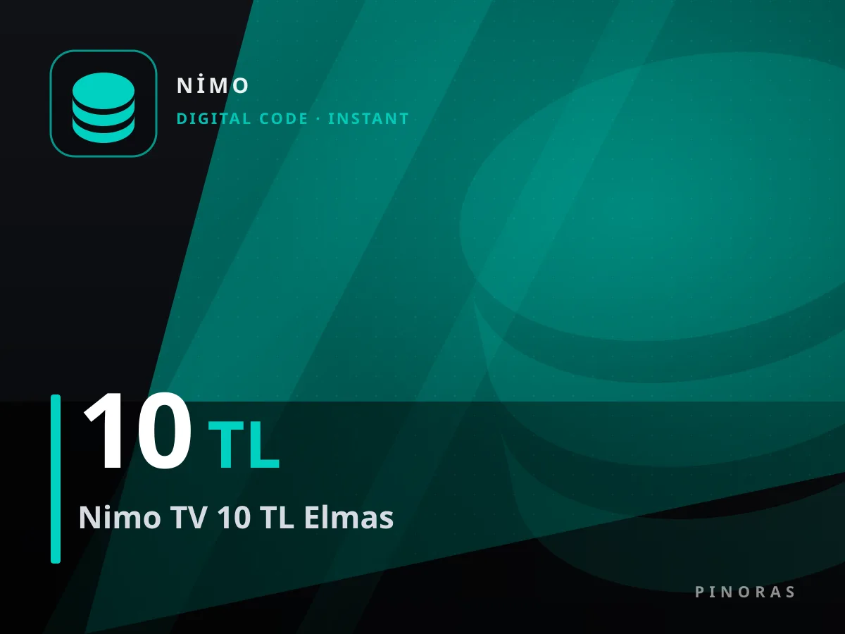 Nimo TV 10 TL Elmas — Pinoras