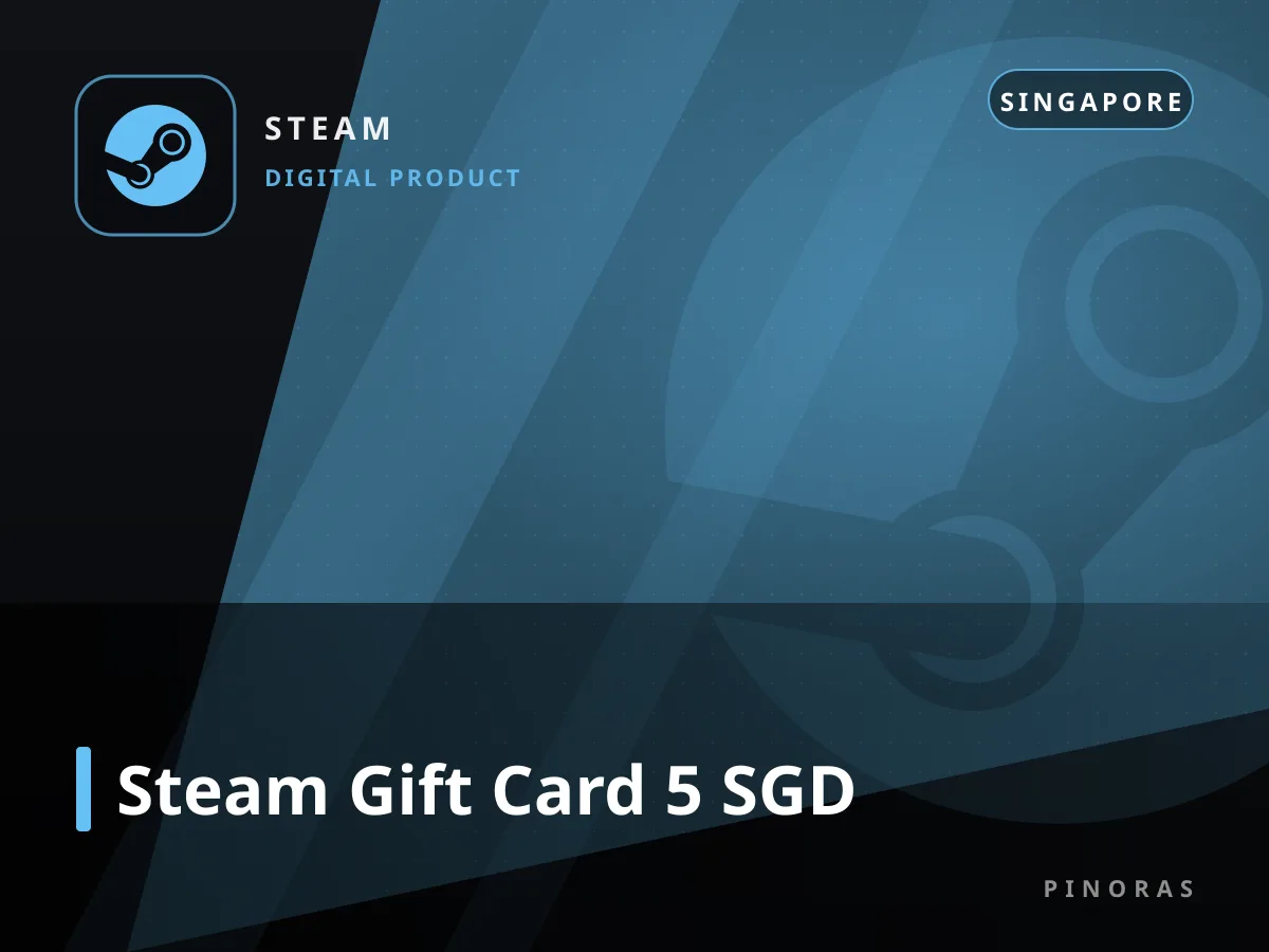 Steam Gift Card 5 SGD — Pinoras