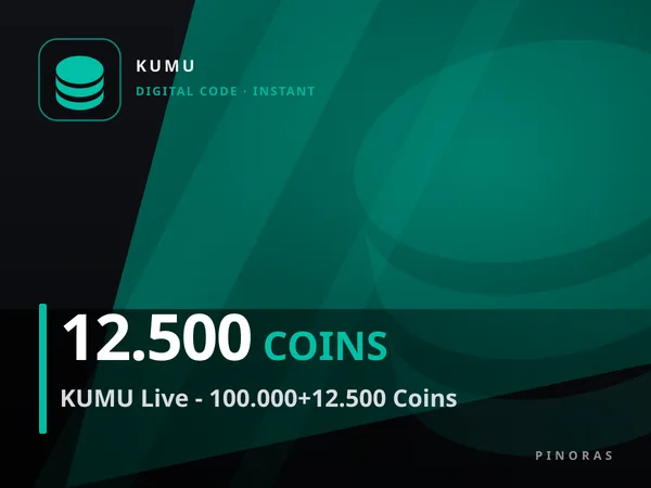 KUMU Live - 100.000+12.500 Coins