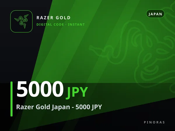 Razer Gold Japan - 5000 JPY
