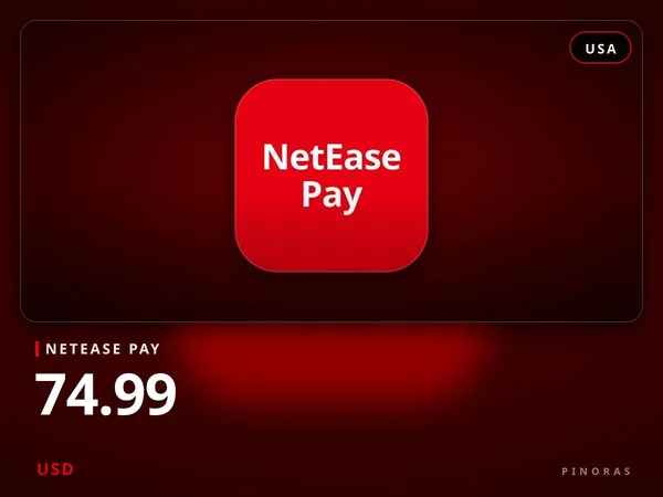 NetEase Pay USA - 74.99 USD