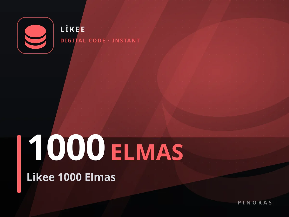 Likee 1000 Elmas — Pinoras