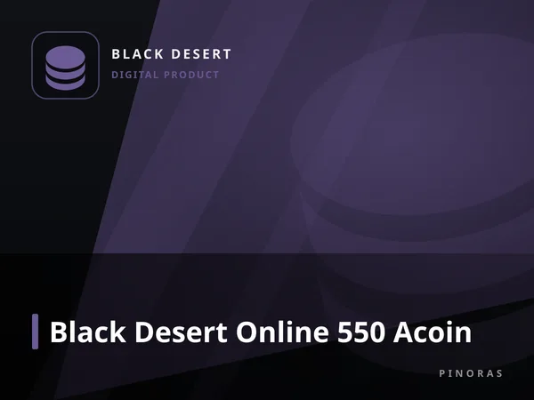 Black Desert Online 550 Acoin