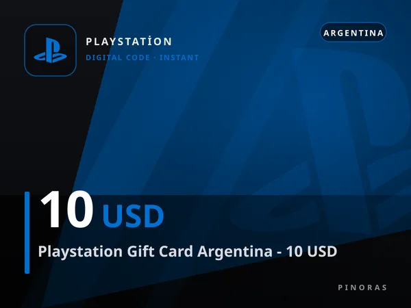 Playstation Gift Card Argentina - 10 USD