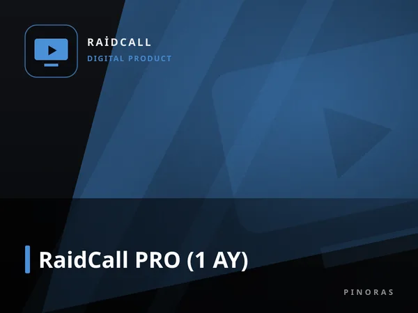RaidCall PRO (1 AY)