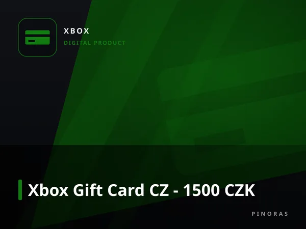 Xbox Gift Card CZ - 1500 CZK
