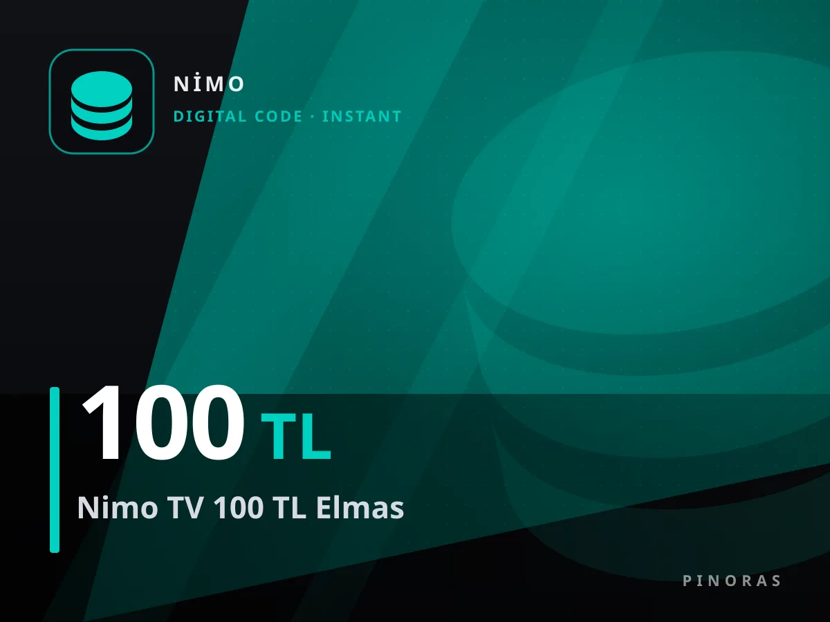 Nimo TV 100 TL Elmas — Pinoras