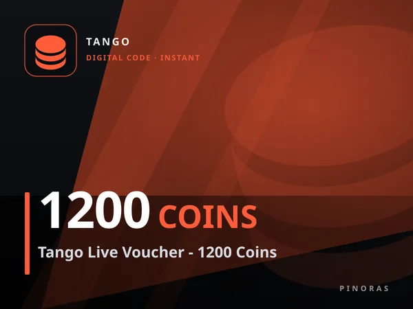 Tango Live Voucher - 1200 Coins
