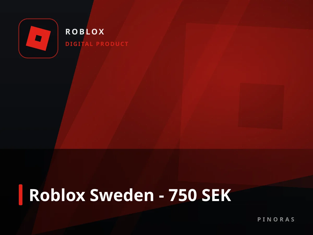 Roblox Sweden - 750 SEK — Pinoras