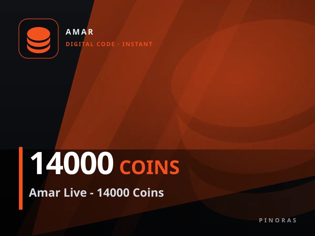 Amar Live - 14000 Coins — Pinoras