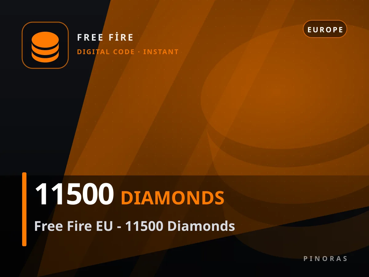 Free Fire EU - 11500 Diamonds — Pinoras