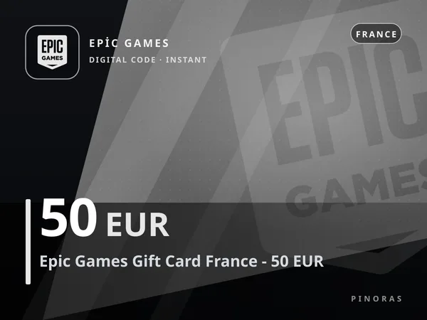 Epic Games Gift Card France - 50 EUR