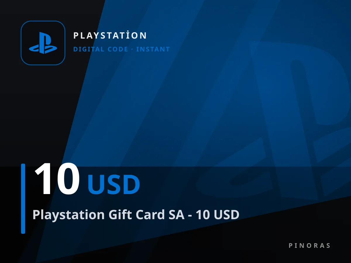 Playstation Gift Card SA - 10 USD — Pinoras