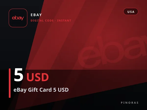 eBay Gift Card 5 USD