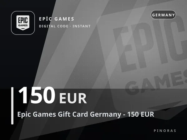 Epic Games Gift Card Germany - 150 EUR