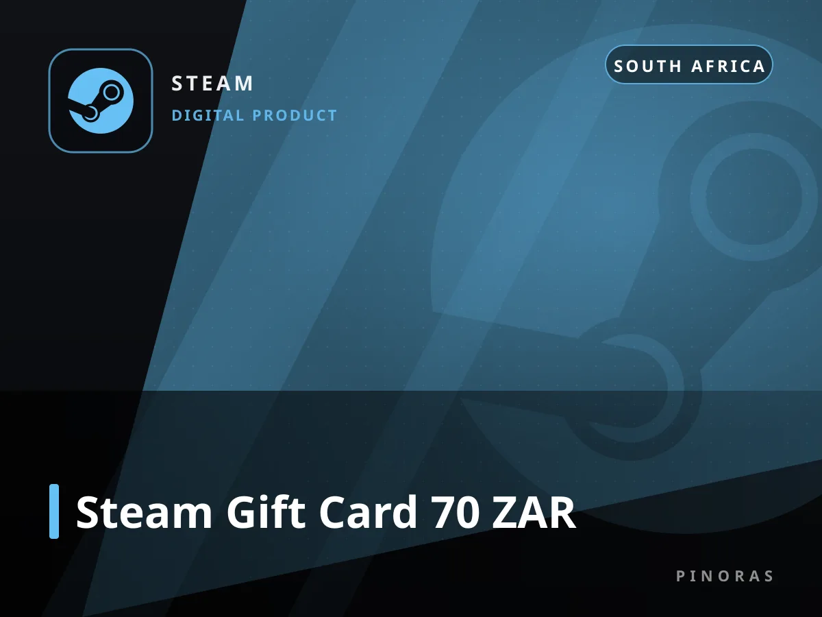 Steam Gift Card 70 ZAR — Pinoras