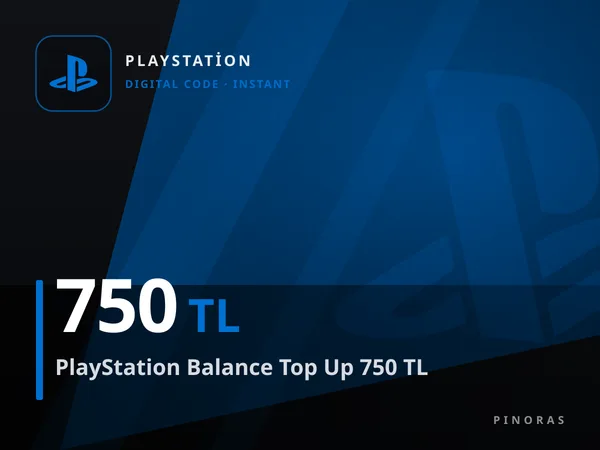 PlayStation Balance Top Up 750 TL