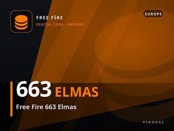 Free Fire 663 Elmas