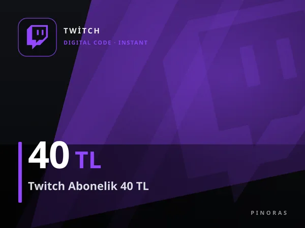 Twitch Abonelik 40 TL