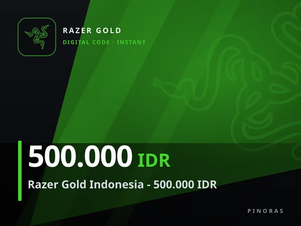 Razer Gold Indonesia - 500.000 IDR