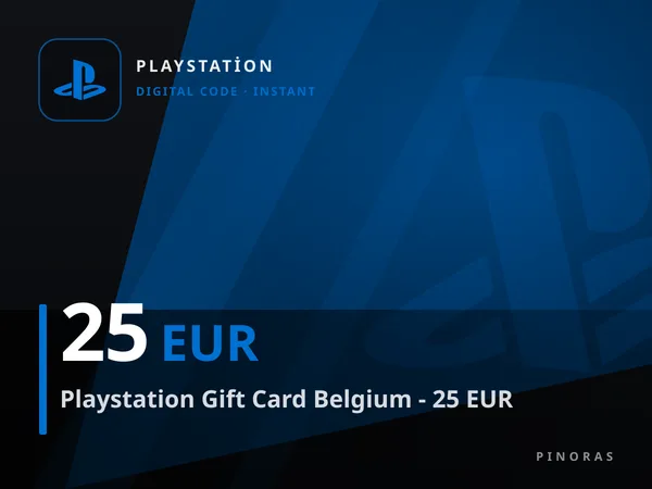 Playstation Gift Card Belgium - 25 EUR