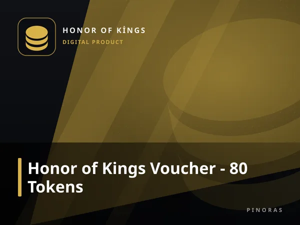 Honor of Kings Voucher - 80 Tokens